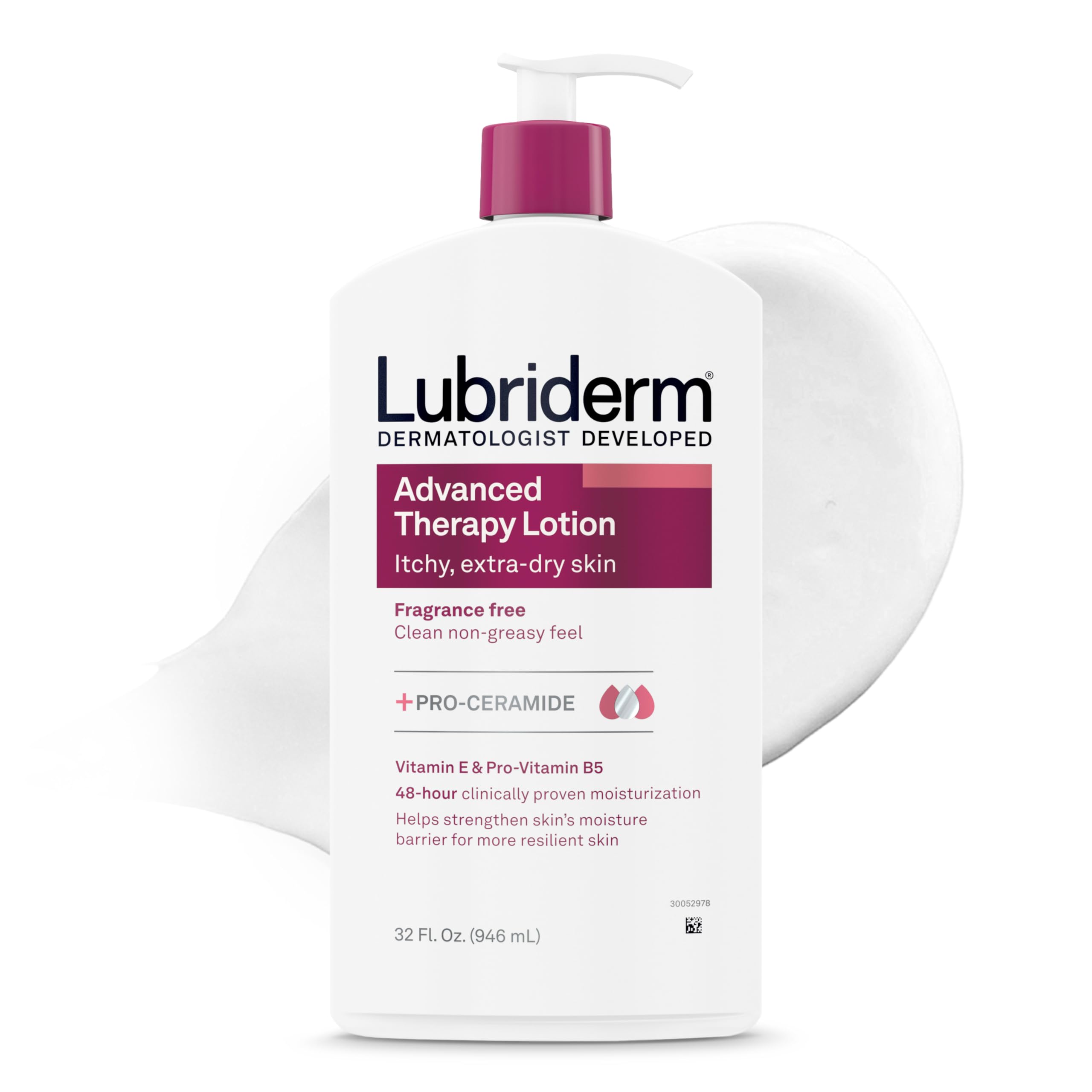 Amazon.com : Lubriderm Advanced Therapy Body Lotion, Fragrance